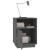 Noptiere, 2 buc., gri, 40x34x55 cm, lemn masiv de pin GartenMobel Dekor