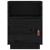 Noptiere, 2 buc., negru, 40x34x55 cm, lemn masiv de pin GartenMobel Dekor