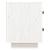 Noptiere, 2 buc., alb, 40x34x45 cm, lemn masiv de pin GartenMobel Dekor