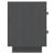 Noptiere, 2 buc., gri, 40x34x45 cm, lemn masiv de pin GartenMobel Dekor