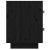Noptiere, 2 buc., negru, 40x34x45 cm, lemn masiv de pin GartenMobel Dekor