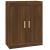 Dulap de perete, stejar maro, 69,5x32,5x90 cm, lemn prelucrat GartenMobel Dekor
