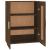 Dulap de perete, stejar maro, 69,5x32,5x90 cm, lemn prelucrat GartenMobel Dekor