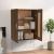 Dulap de perete, stejar maro, 69,5x32,5x90 cm, lemn prelucrat GartenMobel Dekor
