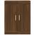 Dulap de perete, stejar maro, 69,5x32,5x90 cm, lemn prelucrat GartenMobel Dekor