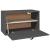 Dulap de perete, gri, 60x30x35 cm, lemn masiv de pin GartenMobel Dekor