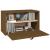Dulap de perete, maro miere, 60x30x35 cm, lemn masiv de pin GartenMobel Dekor
