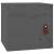 Dulap de perete, gri, 31,5x30x30 cm, lemn masiv de pin GartenMobel Dekor