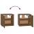 Dulap de perete, maro miere, 31,5x30x30 cm, lemn masiv de pin GartenMobel Dekor