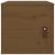 Dulapuri perete 2 buc, maro miere, 31,5x30x30cm, lemn masiv pin GartenMobel Dekor