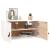 Dulap de perete, alb, 60x30x30 cm, lemn masiv de pin GartenMobel Dekor