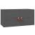Dulapuri de perete, 2 buc. gri, 60x30x30 cm lemn masiv de pin GartenMobel Dekor