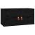 Dulapuri de perete 2 buc. negru 60x30x30 cm lemn masiv de pin GartenMobel Dekor