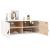 Dulap de perete, alb, 80x30x30 cm, lemn masiv de pin GartenMobel Dekor