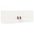 Dulap de perete, alb, 80x30x30 cm, lemn masiv de pin GartenMobel Dekor