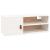 Dulap de perete, alb, 80x30x30 cm, lemn masiv de pin GartenMobel Dekor