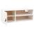 Dulap de perete, alb, 80x30x30 cm, lemn masiv de pin GartenMobel Dekor