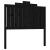 Tăblie de pat, negru, 106x4x110 cm, lemn masiv de pin GartenMobel Dekor