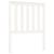 Tăblie de pat, alb, 81x6x101 cm, lemn masiv de pin GartenMobel Dekor