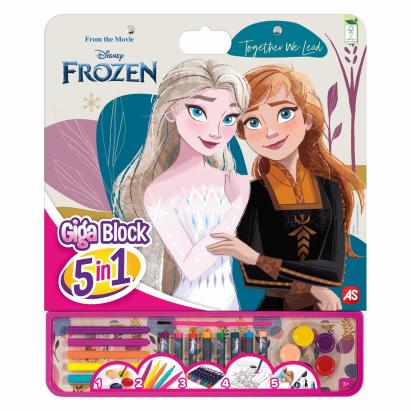 FROZEN SET PENTRU DESEN GIGA BLOCK 5 IN 1 SuperHeroes ToysZone