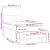 Pat box spring cu saltea, gri deschis, 90x200 cm, catifea GartenMobel Dekor