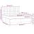 Pat box spring cu saltea, negru, 160x200 cm, textil GartenMobel Dekor