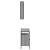 Set mobilier de baie, 2 piese, gri sonoma, lemn prelucrat GartenMobel Dekor