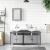 Set mobilier de baie, 3 piese, gri sonoma, lemn prelucrat GartenMobel Dekor