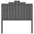 Tăblie de pat, gri, 106x4x110 cm, lemn masiv de pin GartenMobel Dekor