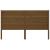 Tăblie de pat, maro miere, 126x4x100 cm, lemn masiv de pin GartenMobel Dekor