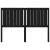Tăblie de pat, negru, 145,5x4x100 cm, lemn masiv de pin GartenMobel Dekor