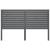 Tăblie de pat, gri, 126x4x100 cm, lemn masiv de pin GartenMobel Dekor