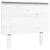 Tăblie de pat, alb, 94x6x82,5 cm, lemn masiv de pin GartenMobel Dekor