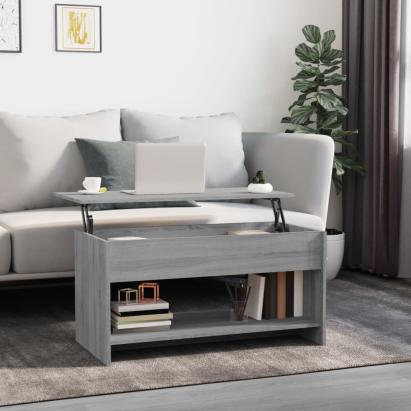 Măsuță de cafea, gri sonoma, 102x50x52,5 cm, lemn prelucrat GartenMobel Dekor