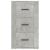 Servantă, gri beton, 40x33x70 cm, lemn prelucrat GartenMobel Dekor