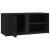 Comode TV, 2 buc., negru, 80x31,5x36 cm, lemn prelucrat GartenMobel Dekor
