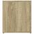 Comode TV, 2 buc., stejar sonoma, 80x31,5x36 cm, lemn prelucrat GartenMobel Dekor