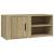 Comode TV, 2 buc., stejar sonoma, 80x31,5x36 cm, lemn prelucrat GartenMobel Dekor