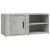 Comode TV, 2 buc., gri beton, 80x31,5x36 cm, lemn prelucrat GartenMobel Dekor