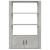 Servantă, gri beton, 80x30x119,5 cm, lemn prelucrat GartenMobel Dekor