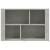 Servantă, gri beton, 80x30x54 cm, lemn prelucrat GartenMobel Dekor