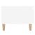 Mese laterale, 2 buc., alb, 50x46x35 cm, lemn compozit GartenMobel Dekor