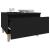 Mese laterale, 2 buc., negru, 50x46x35 cm, lemn compozit GartenMobel Dekor