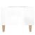 Mese laterale 2 buc. alb extralucios 50x46x35 cm lemn compozit GartenMobel Dekor