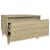 Mese laterale 2 buc. stejar sonoma 50x46x35 cm lemn compozit GartenMobel Dekor