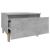 Mese laterale, 2 buc., gri beton, 50x46x35 cm, lemn compozit GartenMobel Dekor