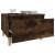 Mese laterale 2 buc. stejar fumuriu 50x46x35 cm lemn compozit GartenMobel Dekor