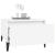 Mese laterale, 2 buc., alb, 50x46x35 cm, lemn compozit GartenMobel Dekor