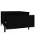 Mese laterale, 2 buc., negru, 50x46x35 cm, lemn compozit GartenMobel Dekor