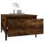 Mese laterale 2 buc. stejar fumuriu 50x46x35 cm lemn prelucrat GartenMobel Dekor